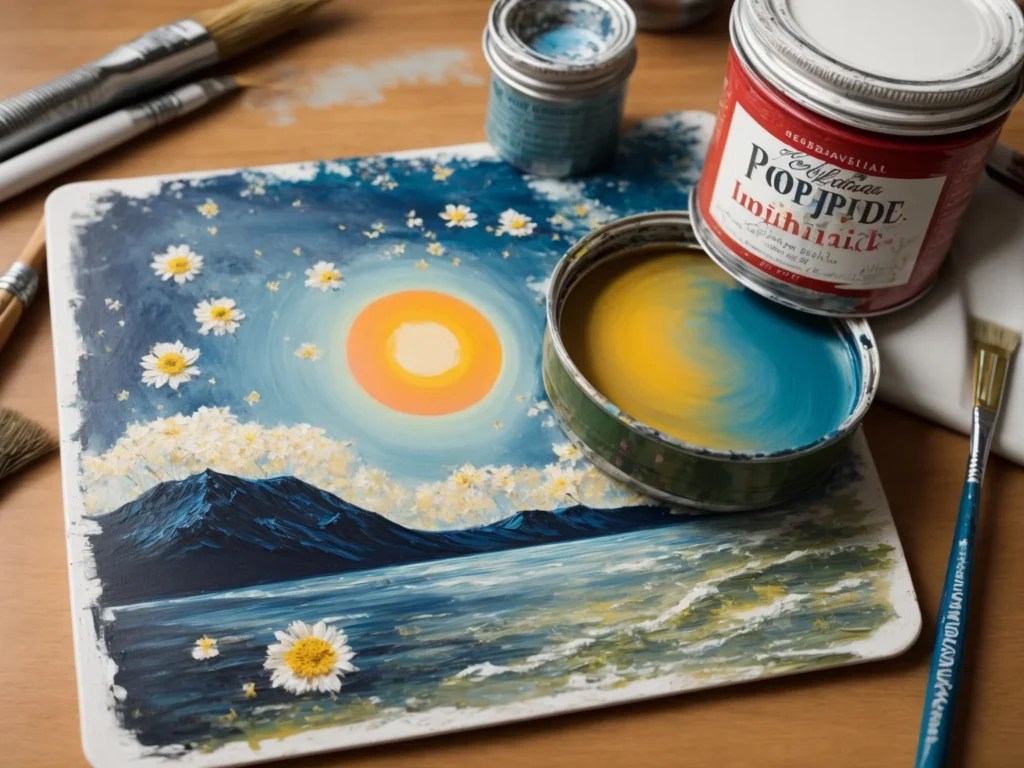 Painting Over Mod Podge Tiny House & Small Apartment Living