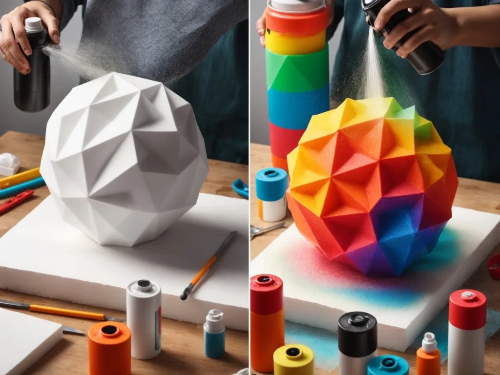 Spray Painting Styrofoam Can You Spray Paint Styrofoam? Tiny House