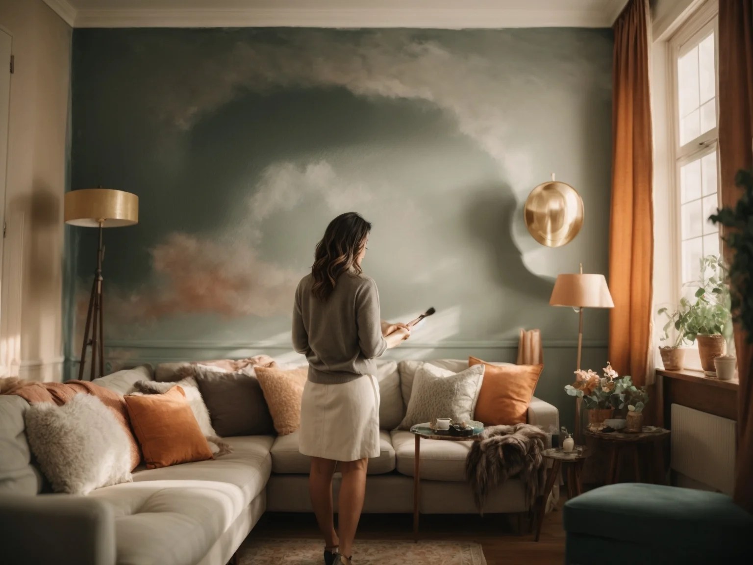 Using Exterior Paint Indoors Tiny House & Small Apartment Living