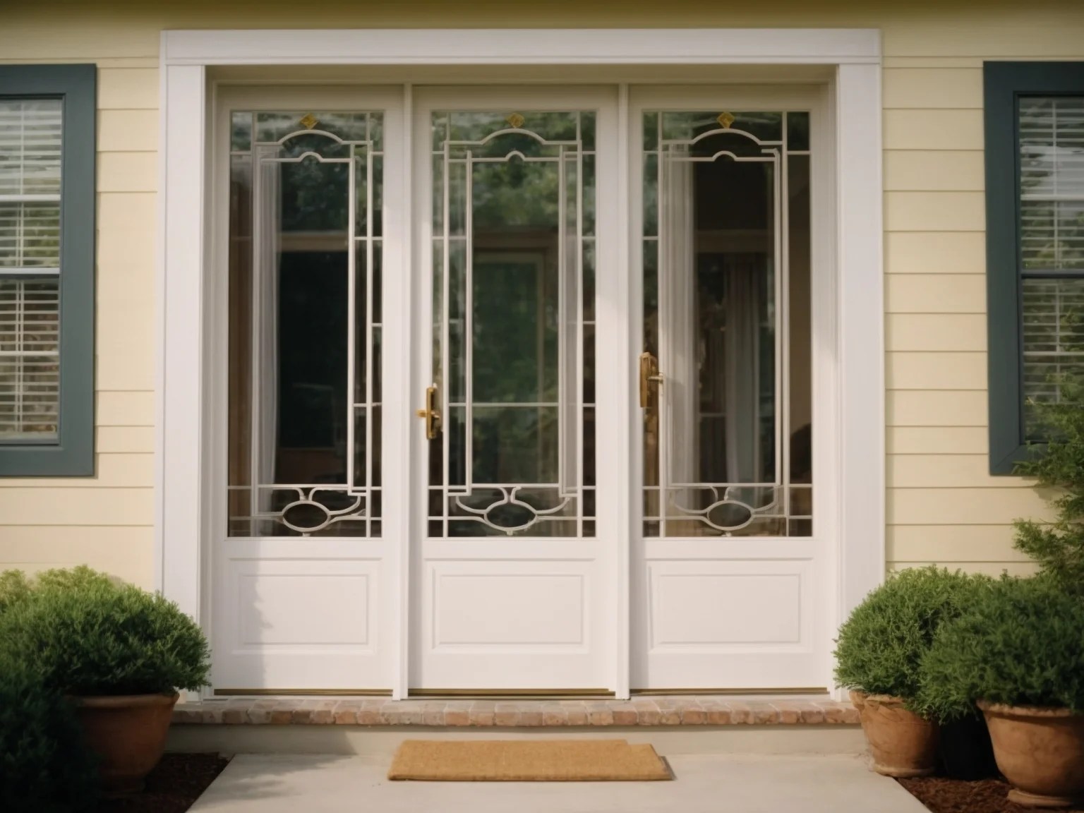 Painting Screen Doors Tiny House & Small Apartment Living