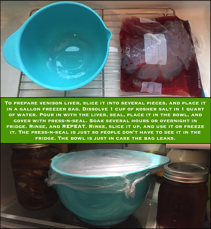 How to clean deer liver for cooking or freezing Venison Thursday