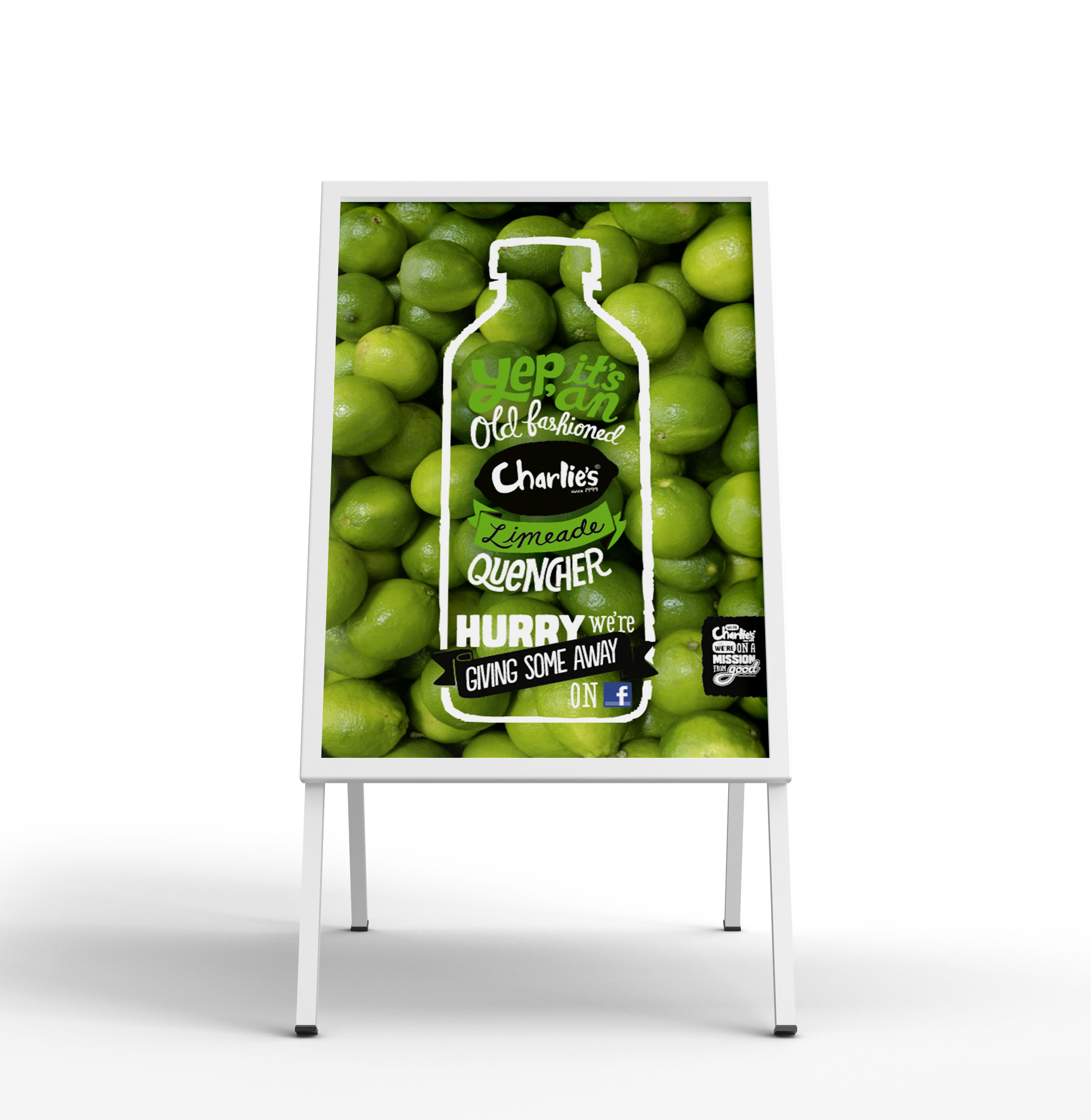 Charlie's Creative Product Poster Example Venngage Poster Examples