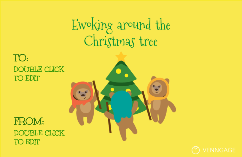 Celebrate The Holidays With These Star Wars eCards! Venngage