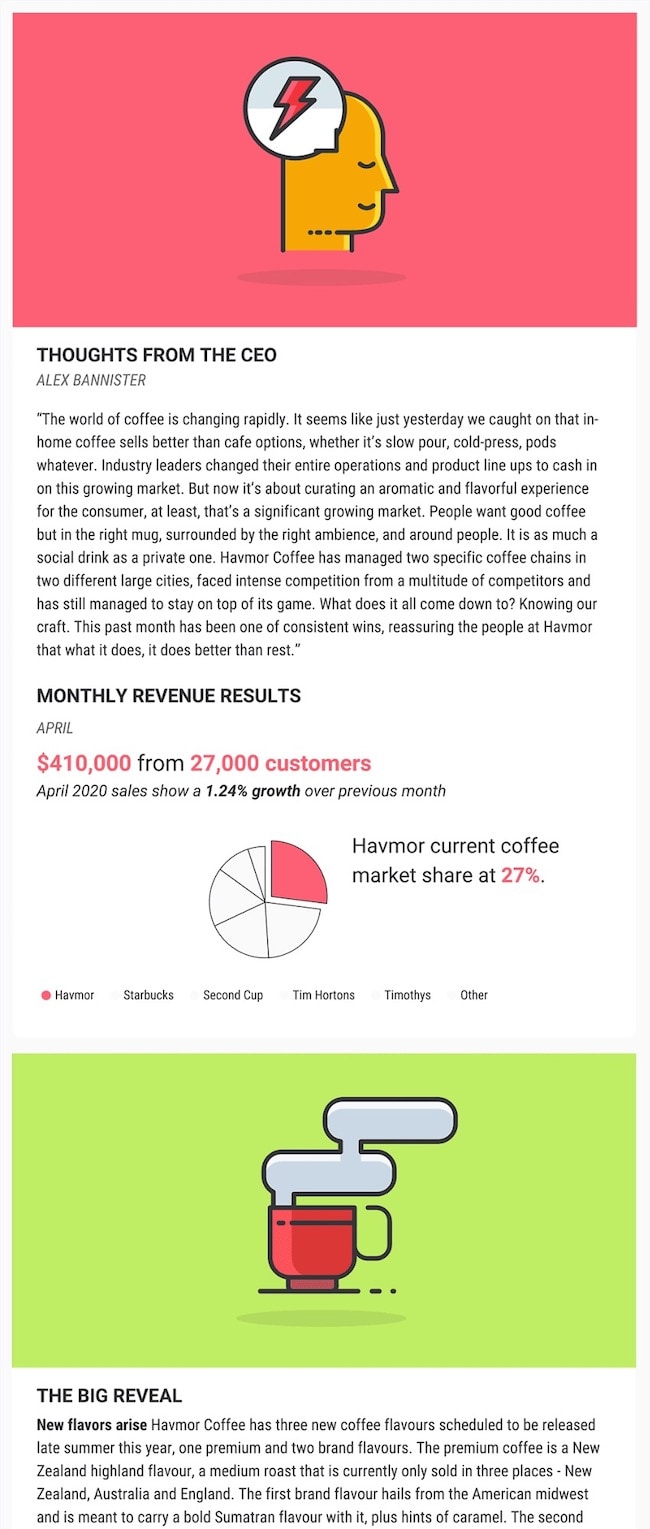 Engaging Email Newsletter Templates and Design Tips Venngage