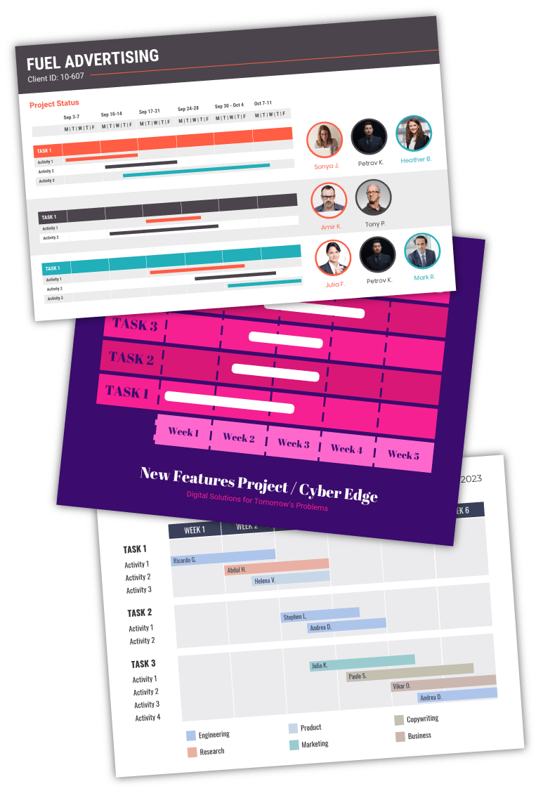 Create Your Own Gantt Chart Venngage Online Gantt Chart