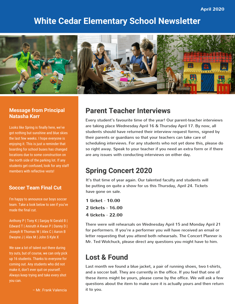 Engaging Email Newsletter Templates and Design Tips Venngage