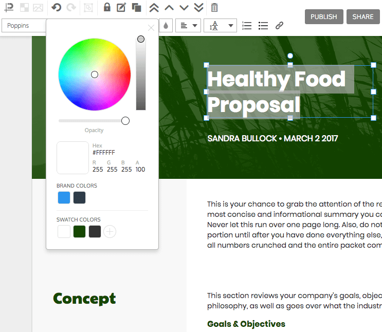 Online Proposal Maker Make Your Own Proposal Venngage