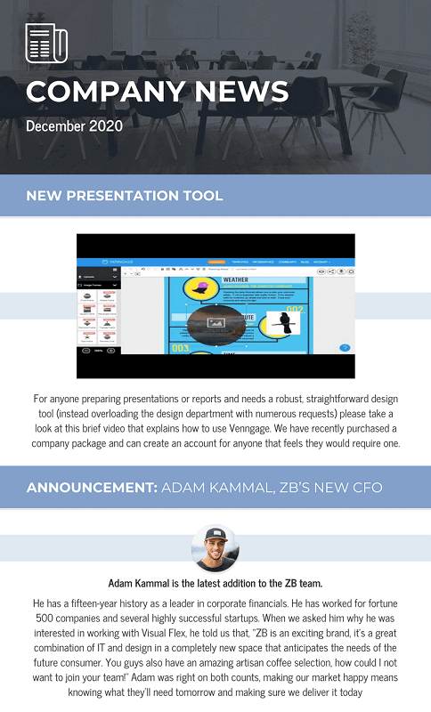Engaging Email Newsletter Templates And Design Tips - Venngage