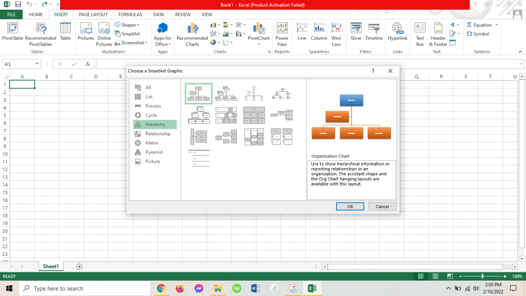 How to Create an Org Chart in Excel Venngage