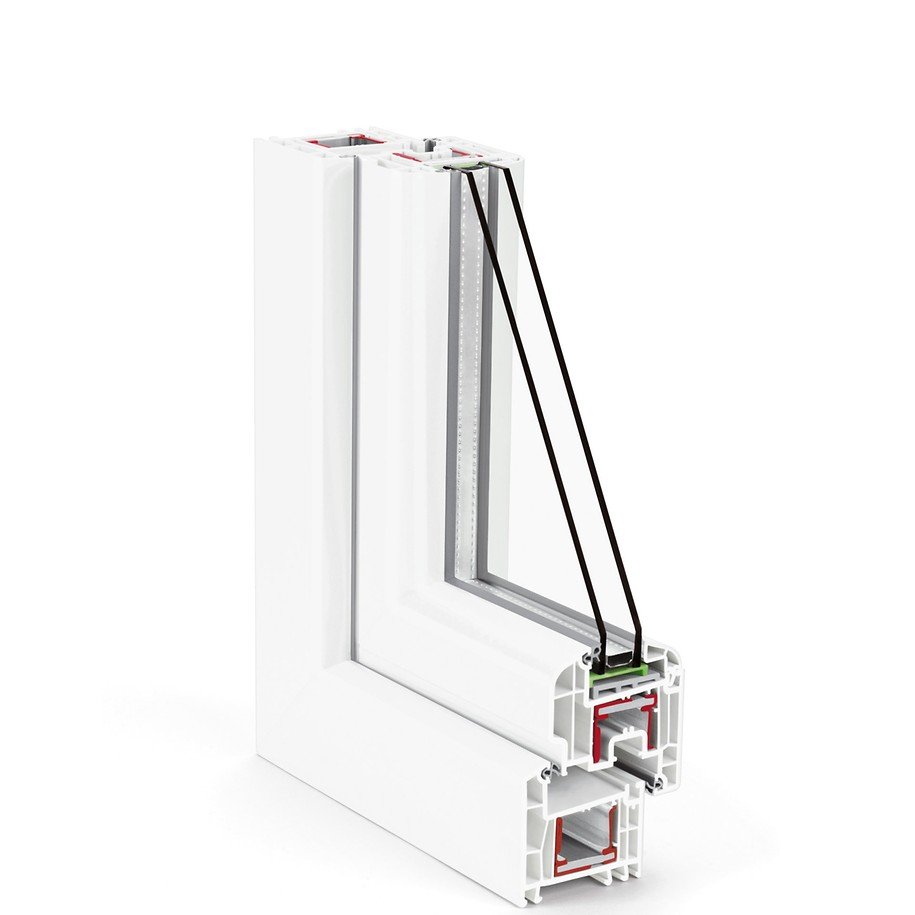 Caracteristicas del perfil de PVC REHAU EuroDesign 70