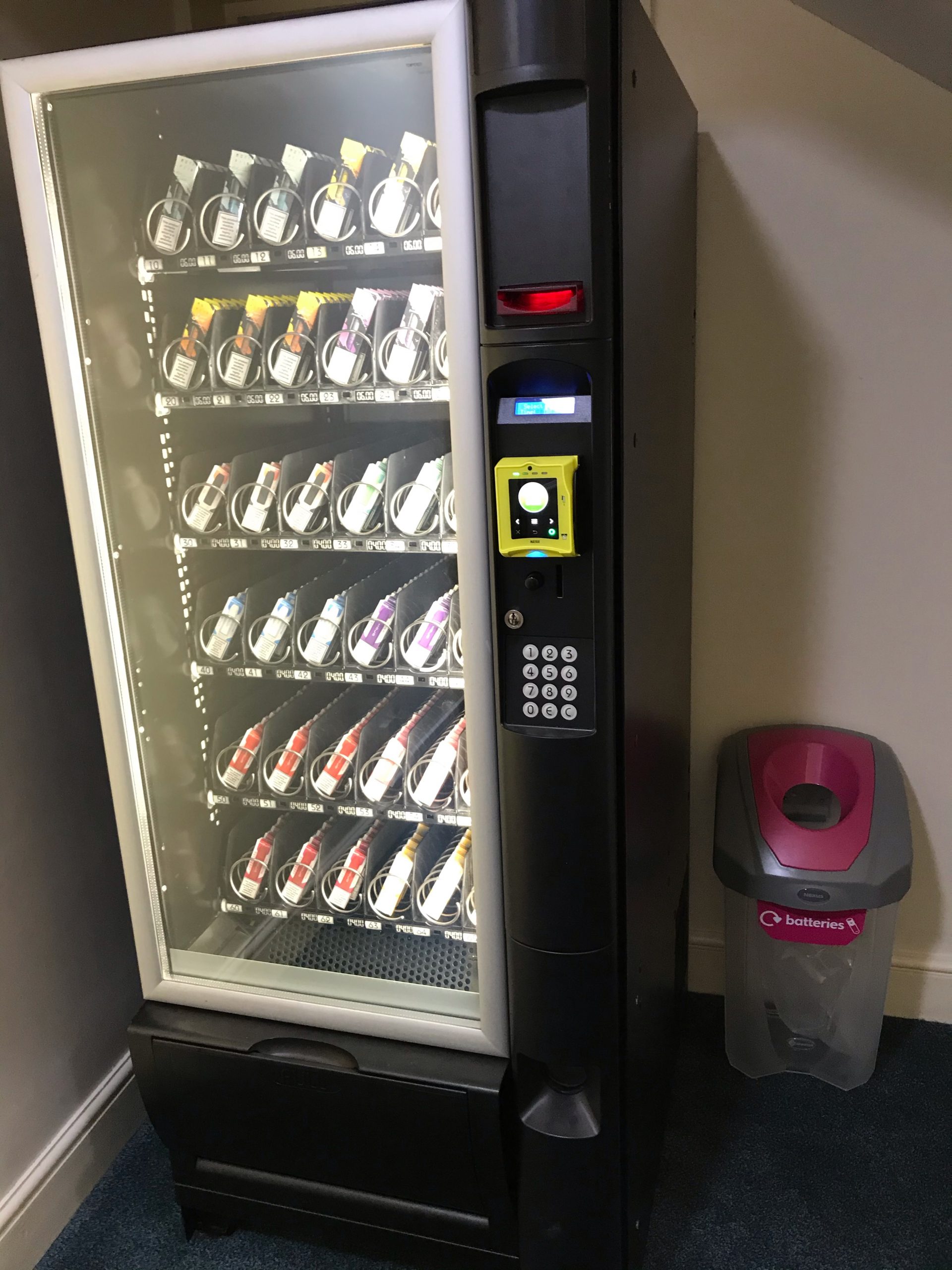 Venta Svs ECigarette vending Machine now available at Priory North