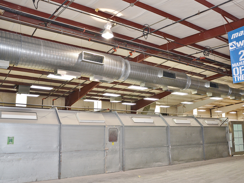 Ventilation Solutions Gelcoat & Spray Booth Systems Photo Gallery