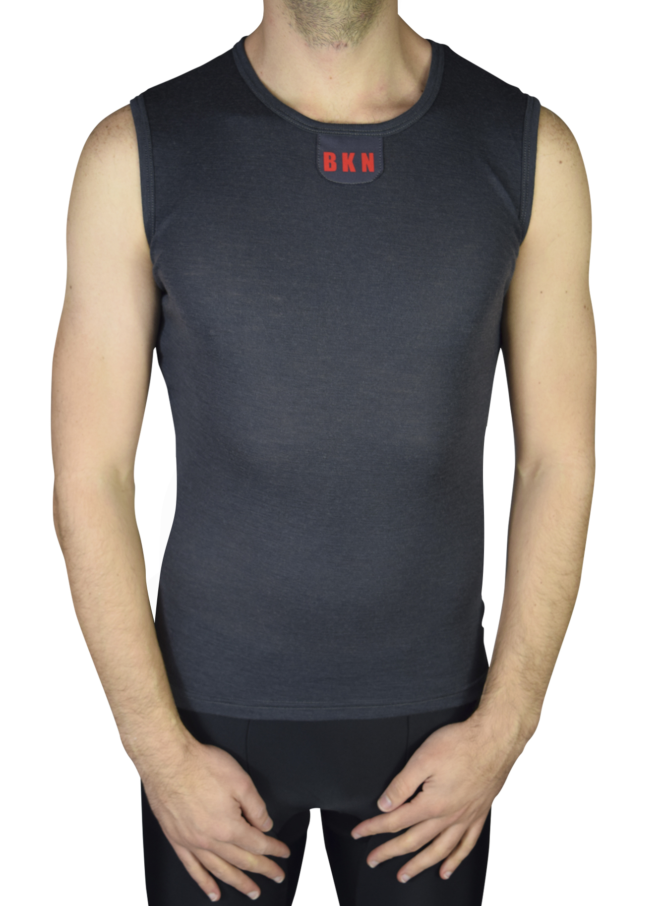 Merino Sleeveless Undershirt Navy or Grey