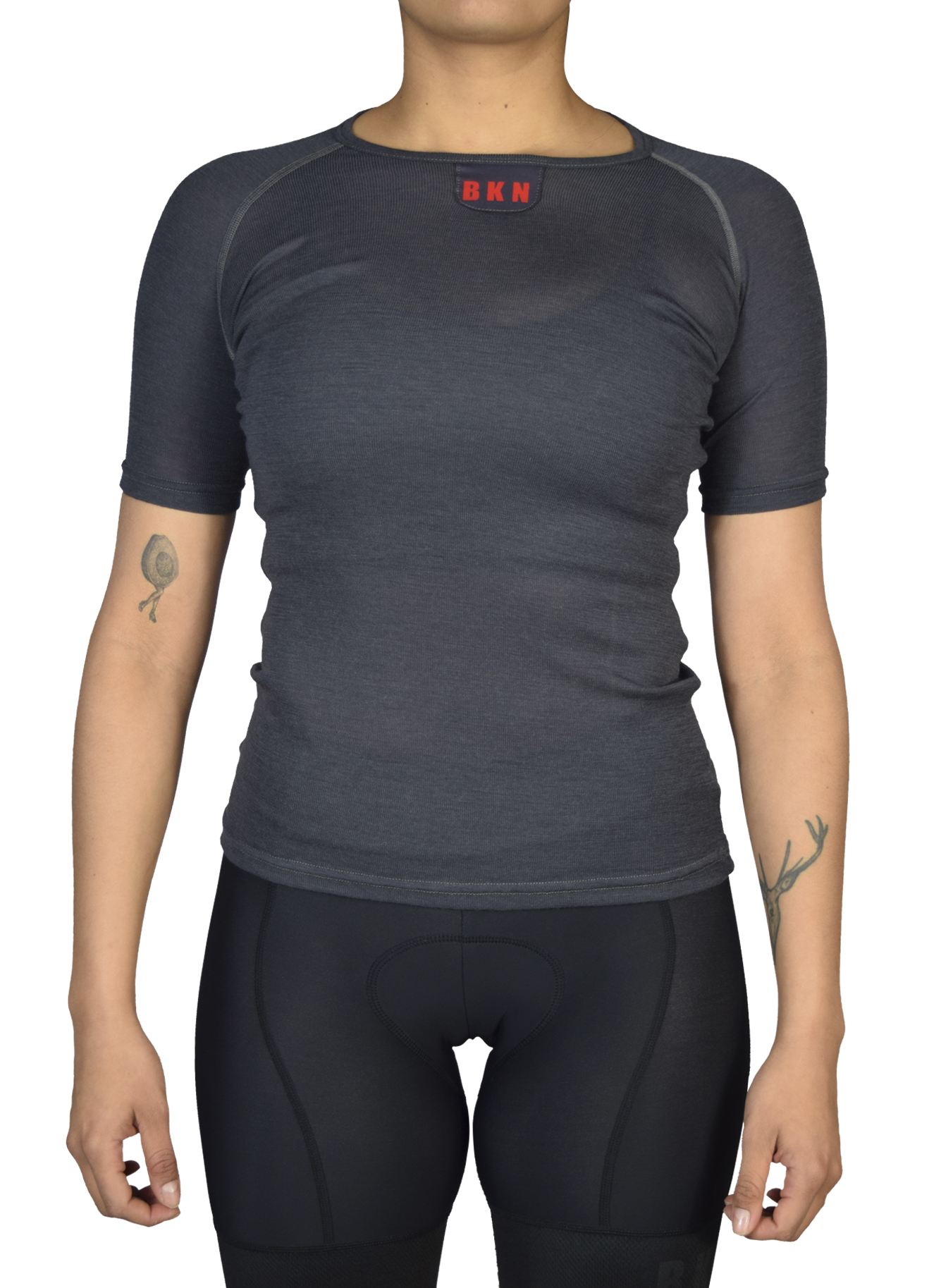 Merino Sleeved Undershirt Navy or Grey