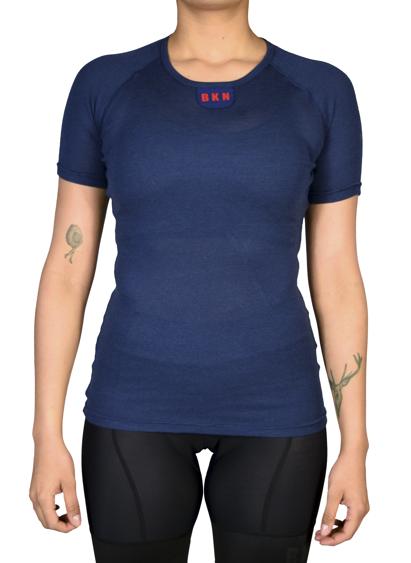 Merino Sleeved Undershirt Navy or Grey