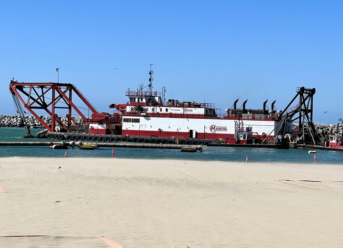 Dredging the Harbor Ventura Breeze