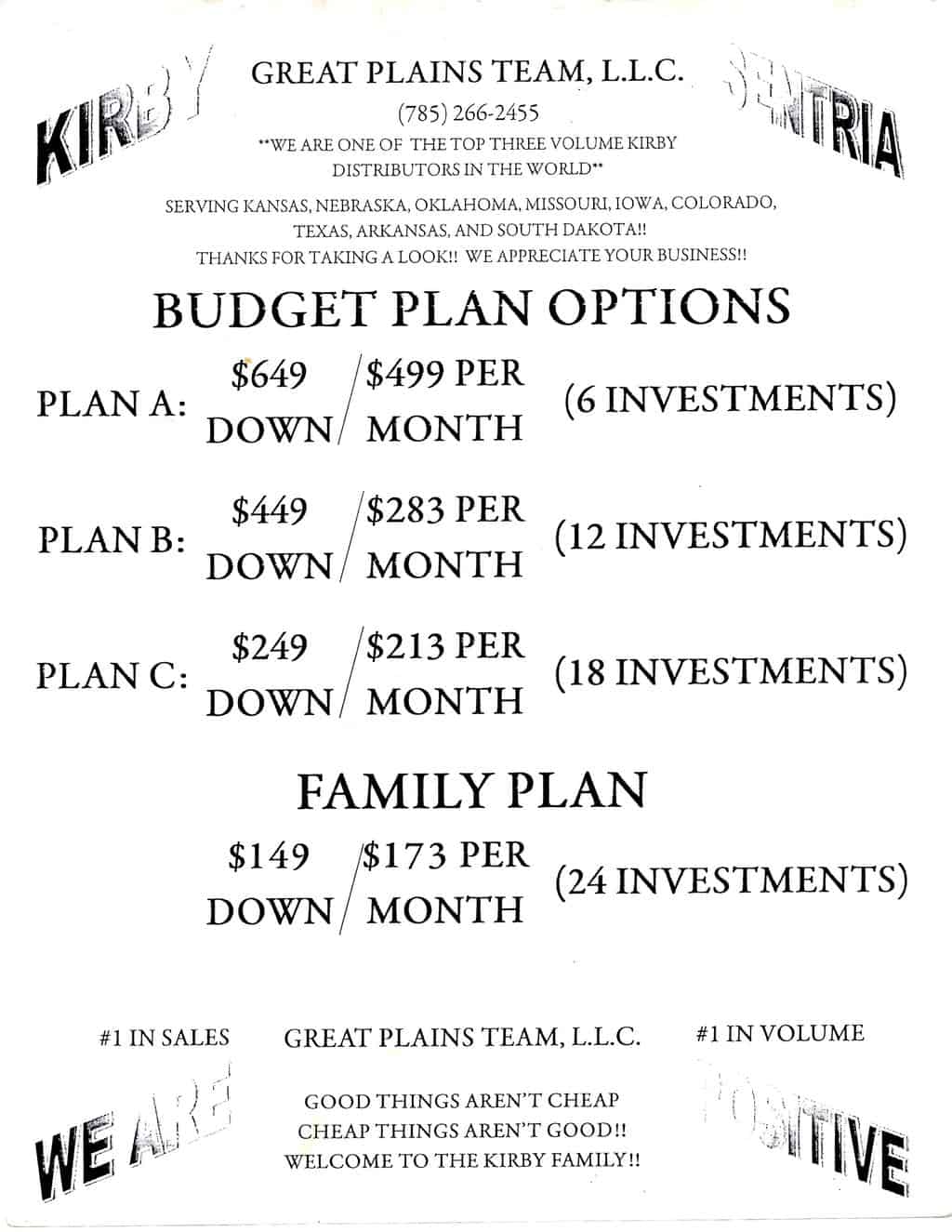 Door to door Kirby Salesman Nothing has changed! Venture1105