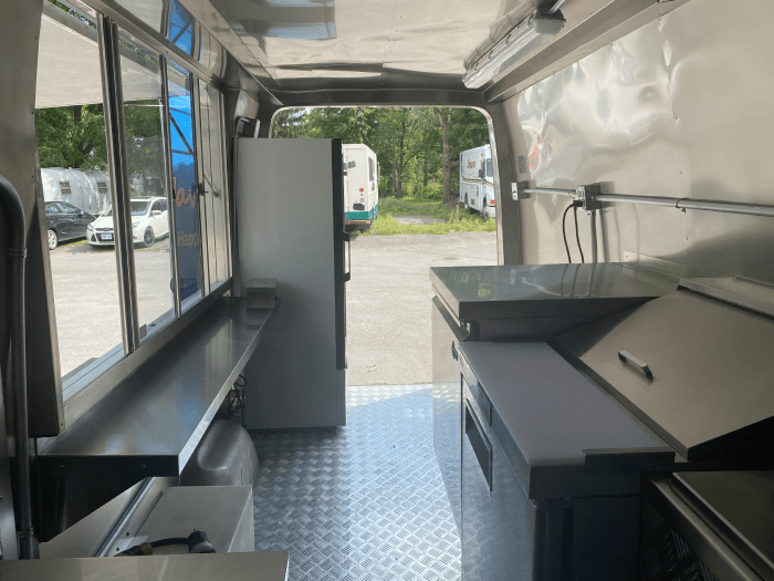 Sprinter coffee truck Built by Venture Food trucks