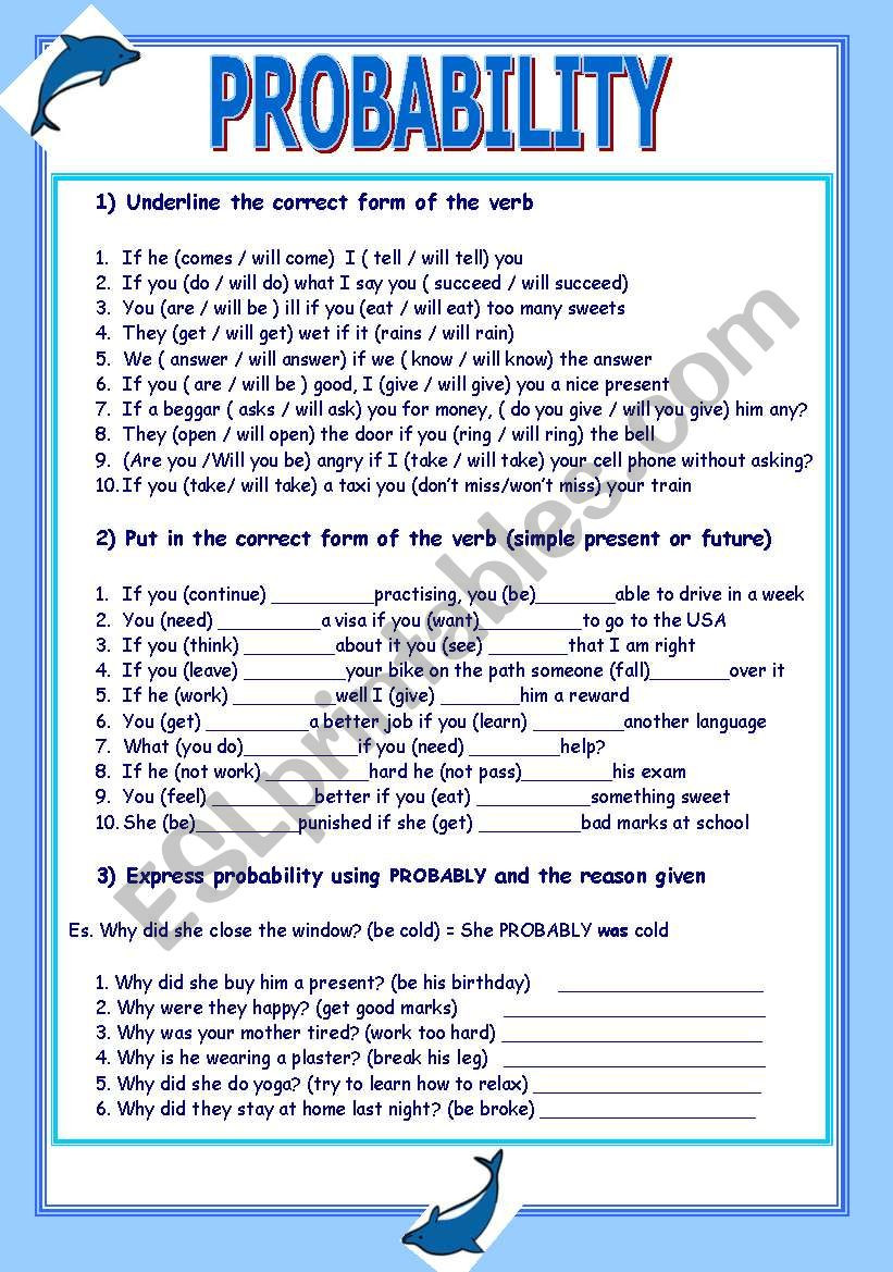Simple Probability Worksheet Pdf Worksheet for Education