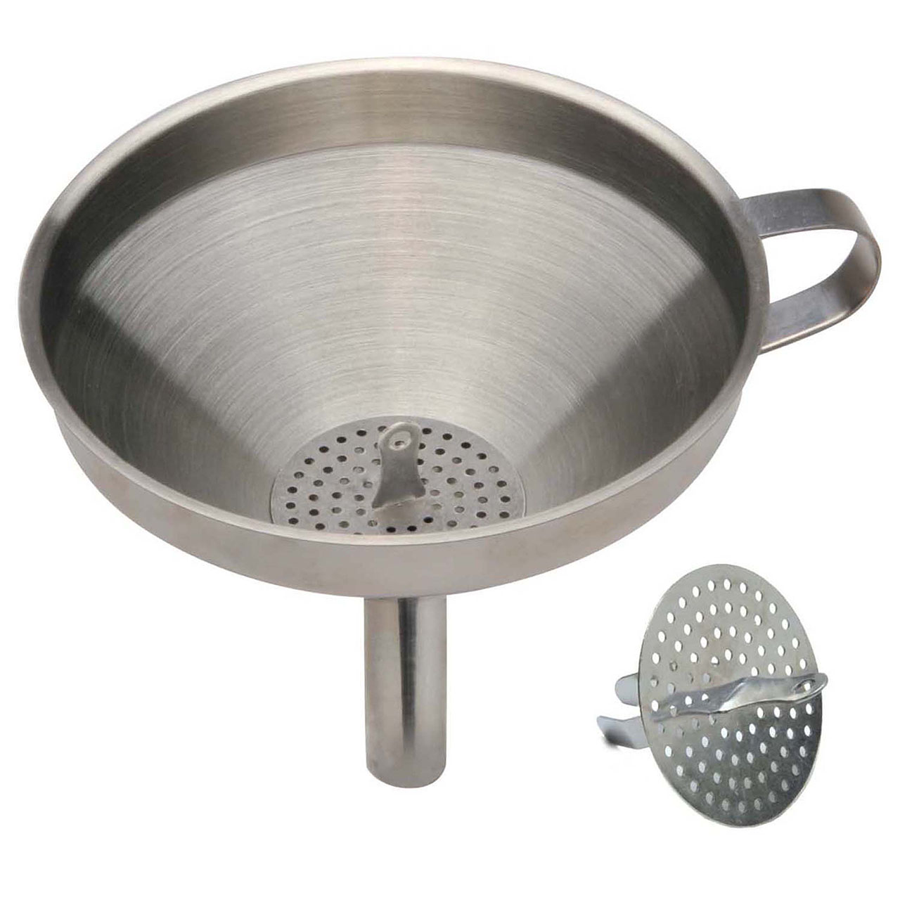 4.75″ S/S FUNNEL WITH STRAINER Ventures Intl