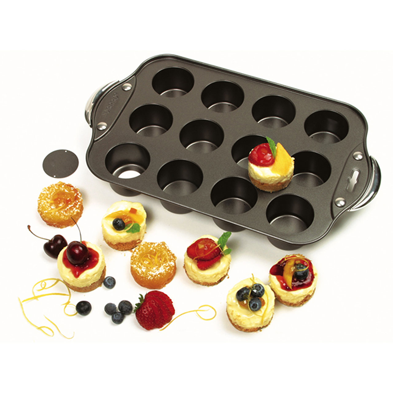 12 Mini Cheesecake Pan Ventures Intl