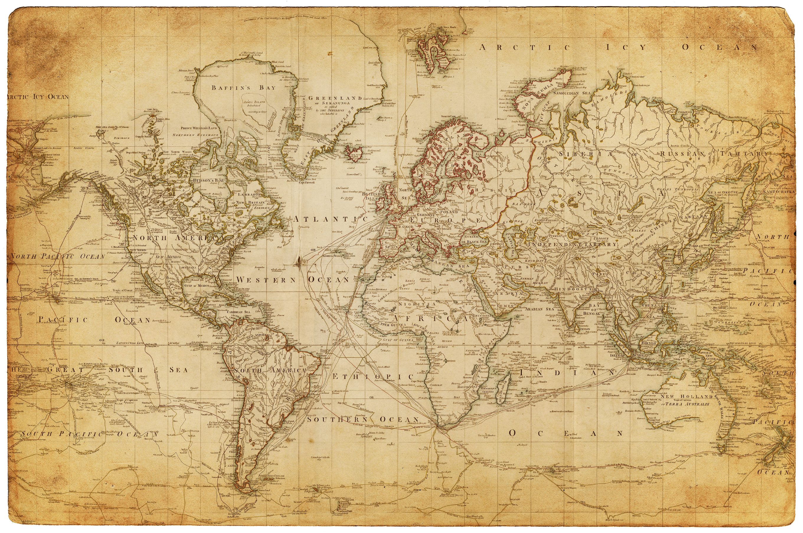 Карта красивая картинки