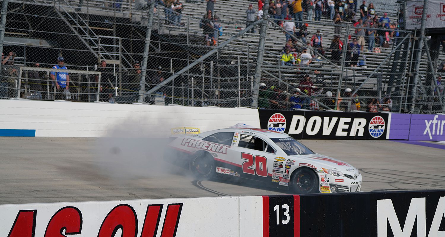 Phoenix Rising: Jake Finch earns first ARCA East victory at Dover