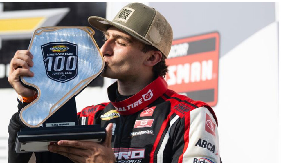 Thomas Annunziata Scores First Career ARCA Victory at Lime Rock