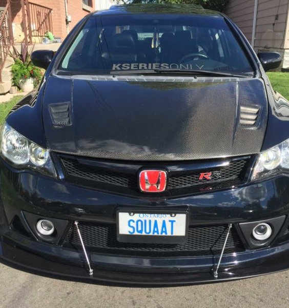 20062011 Acura CSx "mugen rr bumper" Front Splitter Ventus Autoworks