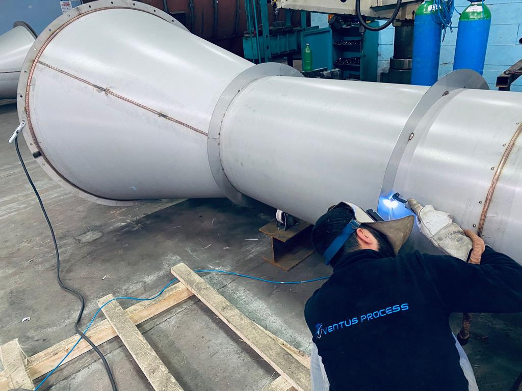 Large Diameter Pipe and Duct Fabrication Ventus Process