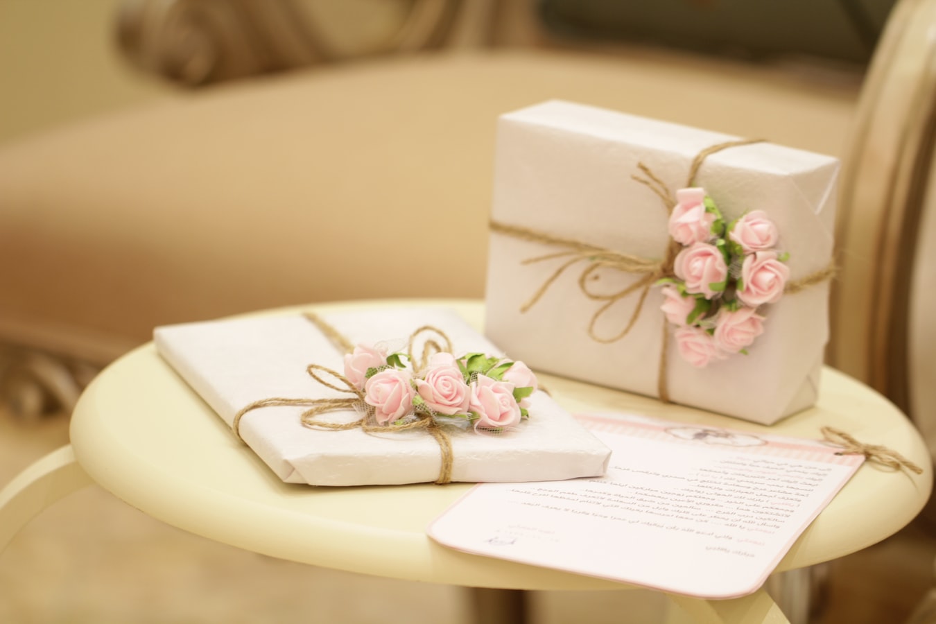 'No gifts, please' how to phrase difficult concepts in wedding