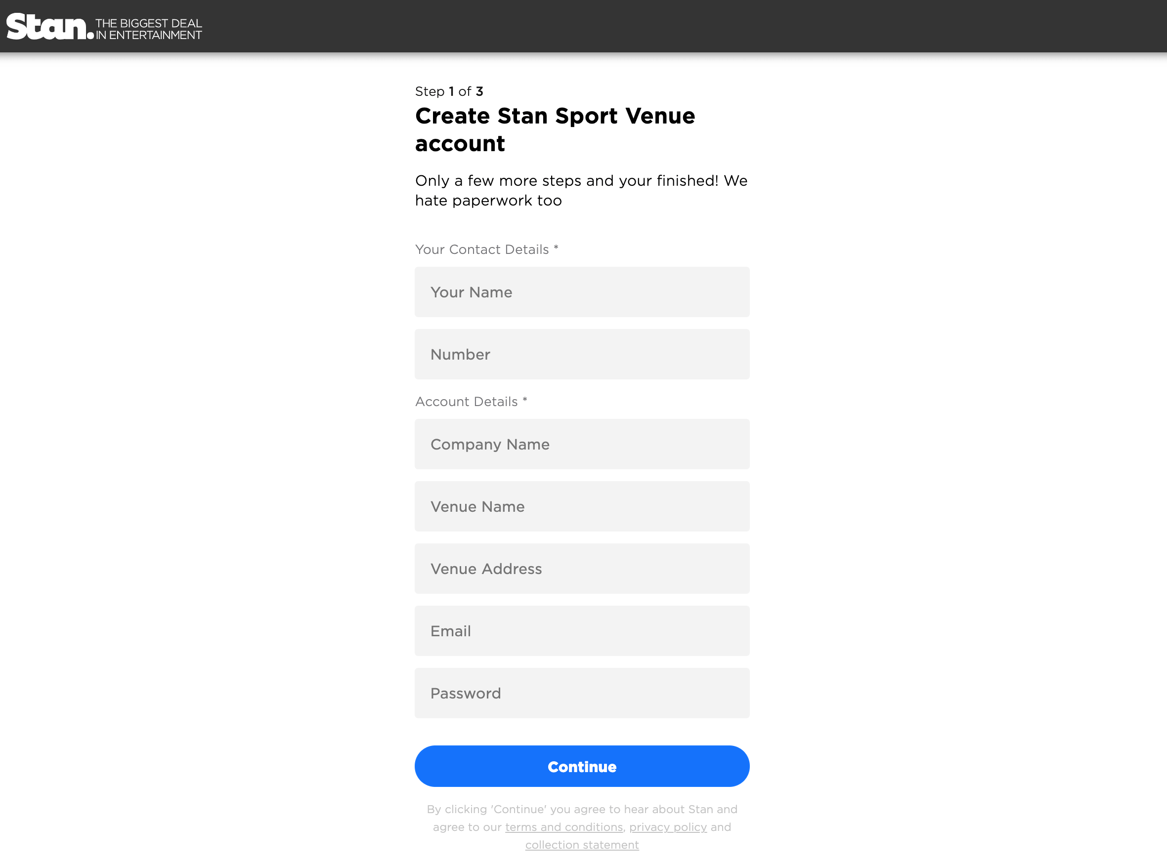 How do I set up Stan Sport in my venue? Venues
