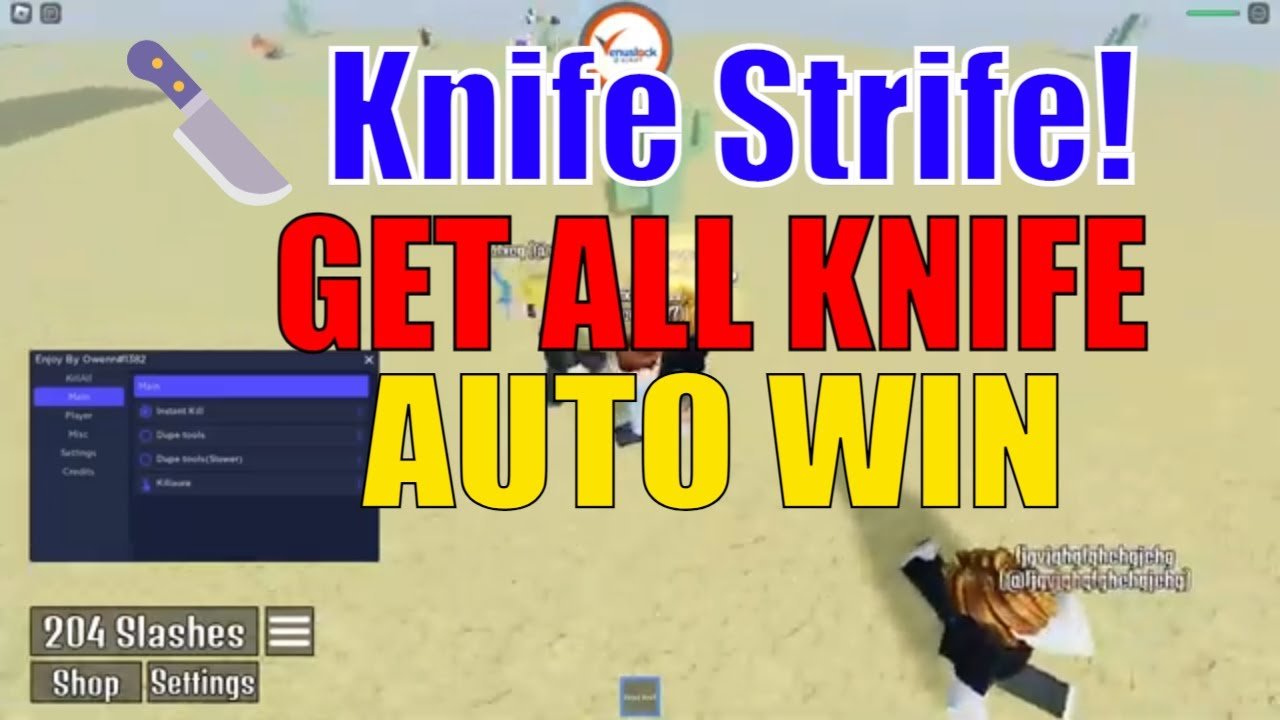 Roblox Knife Strife Script