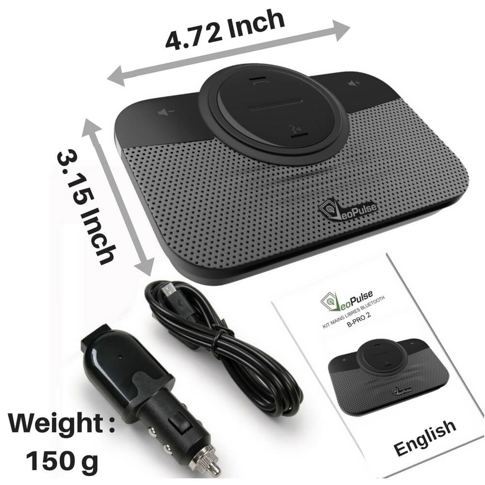 Car Speakerphone Bluetooth Car Kit BPRO 2 VeoPulse UK