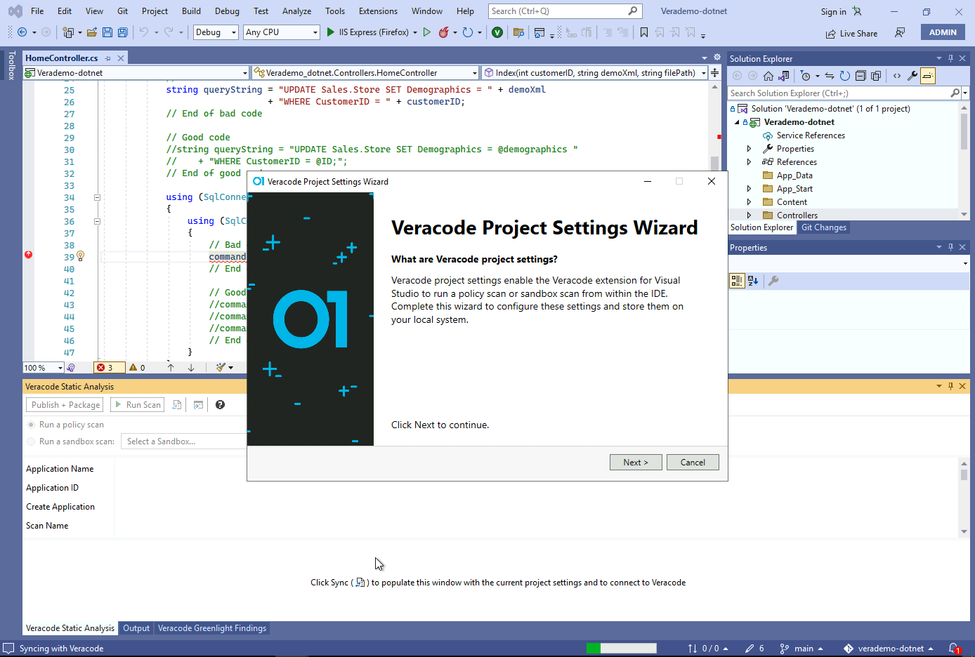 veracodedemolabs.github.io Start Here! to Veracode Demo Labs