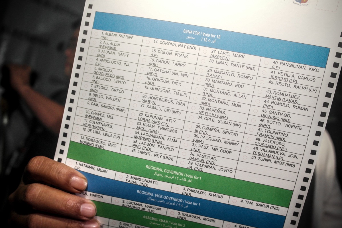 Comelec rolls out printing of ballots VERA Files