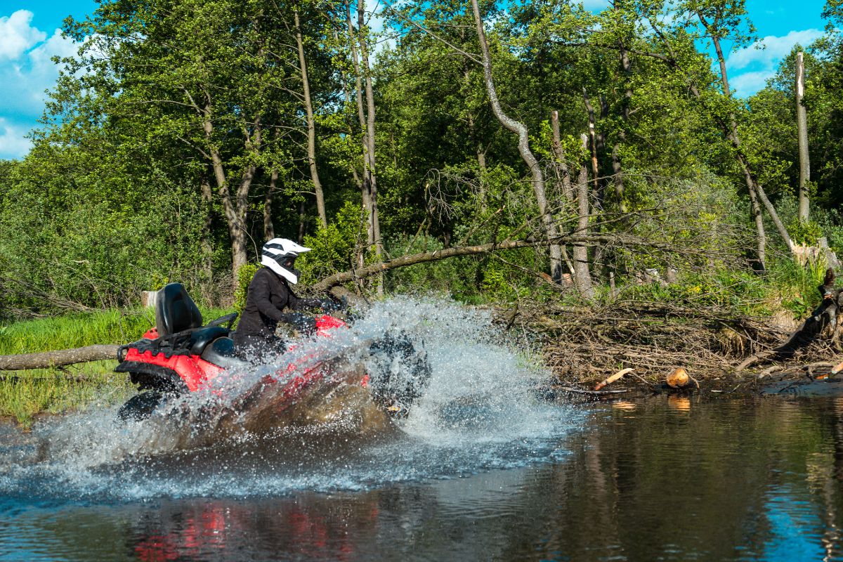 Waterproof ATV Riding Gear • Don't Get Caught In the Rain Without It