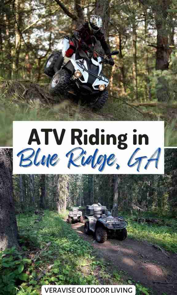 ATV Riding In Blue Ridge, GA
