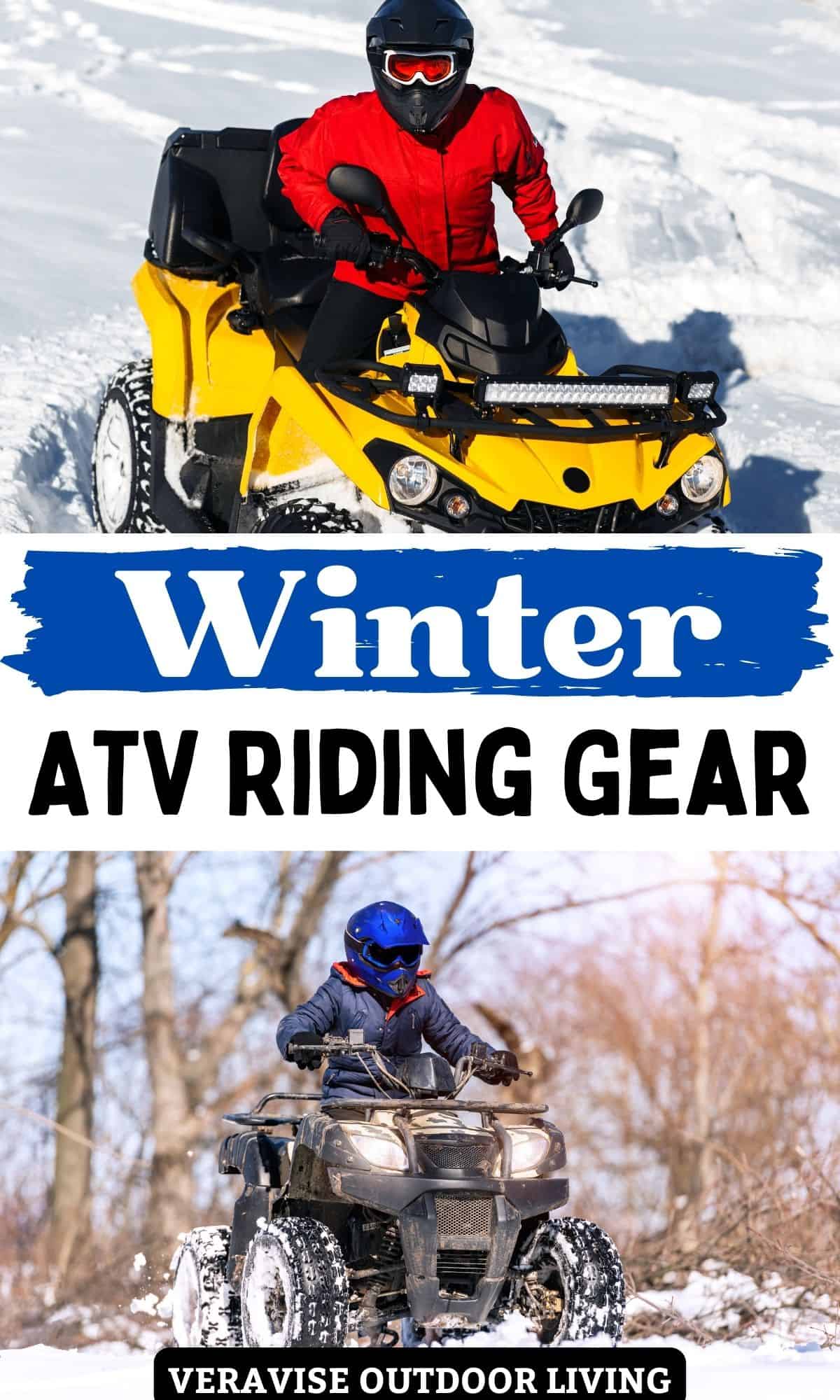 Winter ATV Riding Gear Must Haves