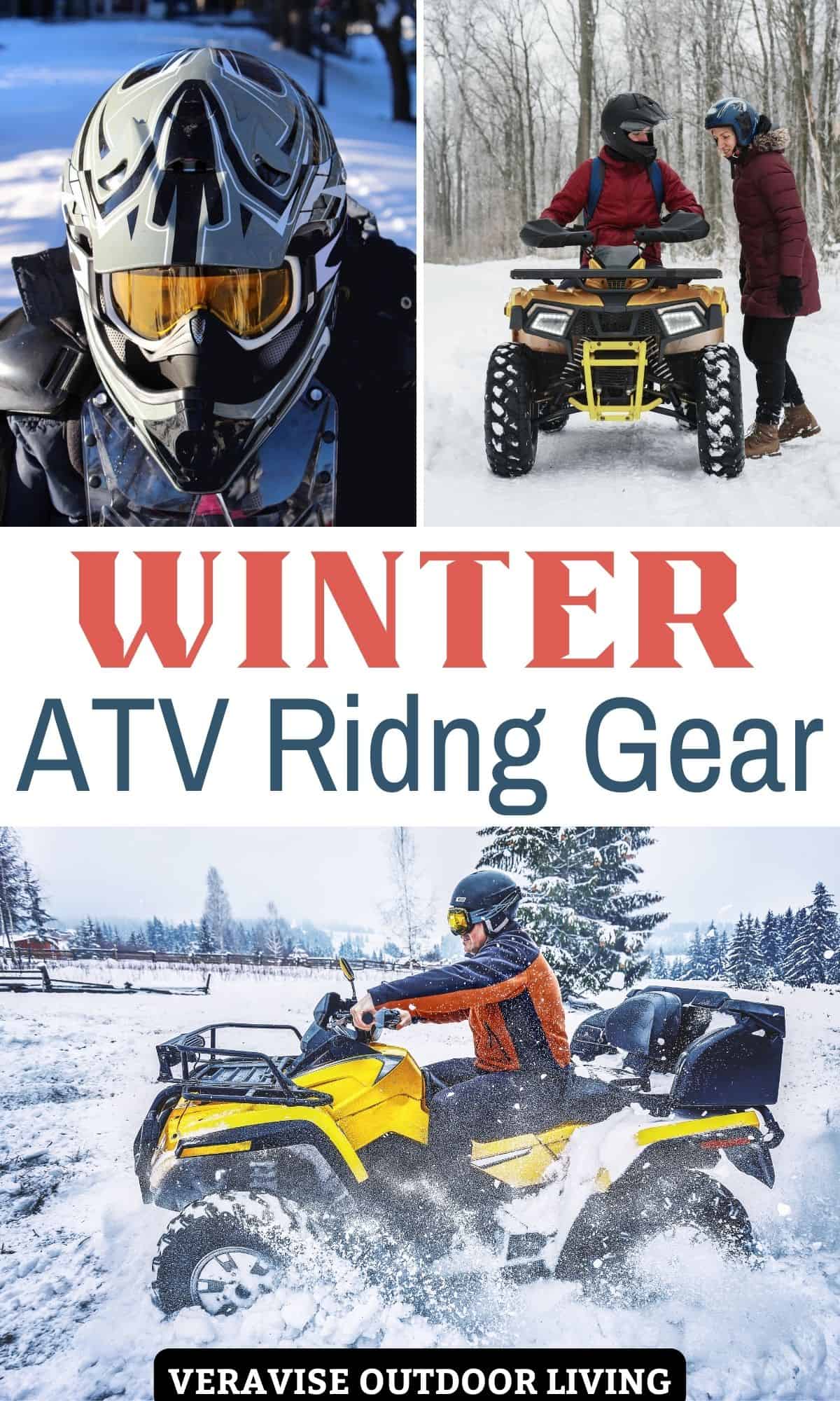 Winter ATV Riding Gear Must Haves