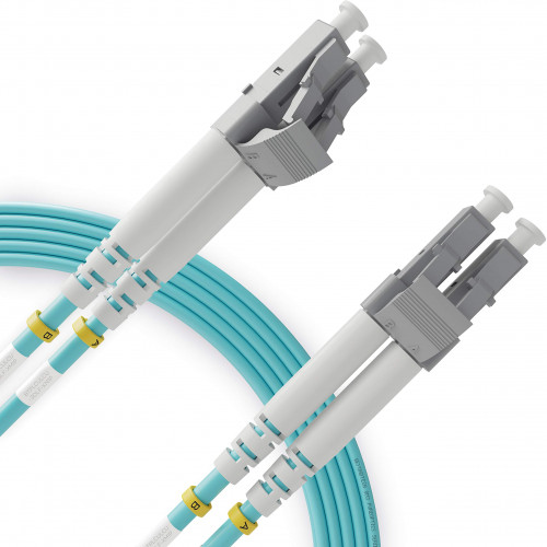 LCLC OM3 Duplex Multimode Fiber Patch Cord VERBAL BD