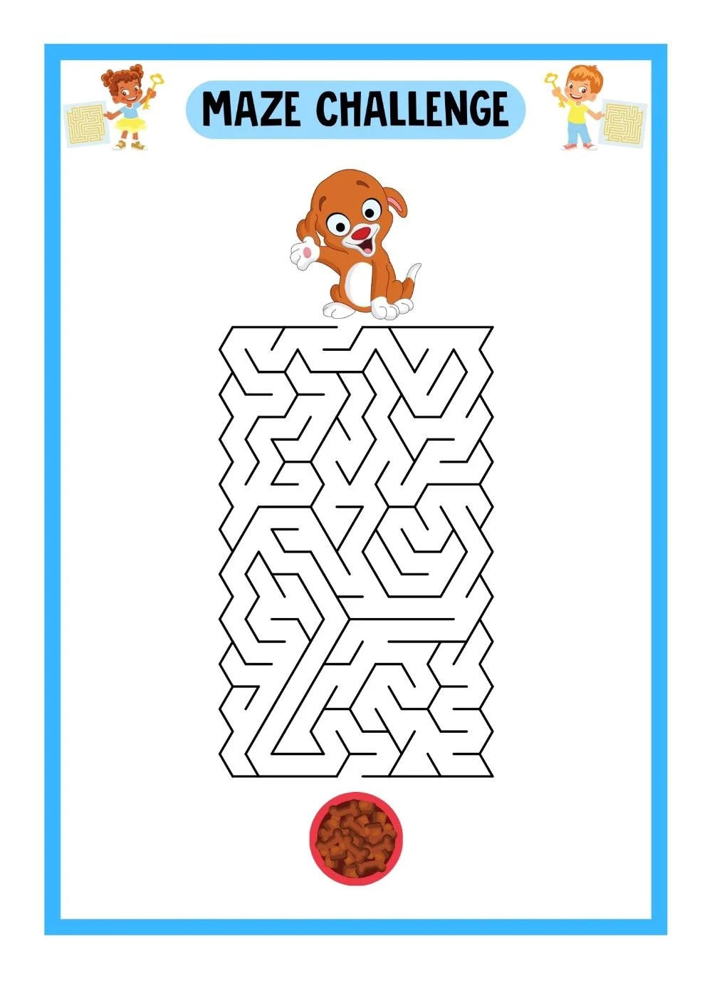 Free MAZE Puzzles for Download (PDF) & Print VerbNow