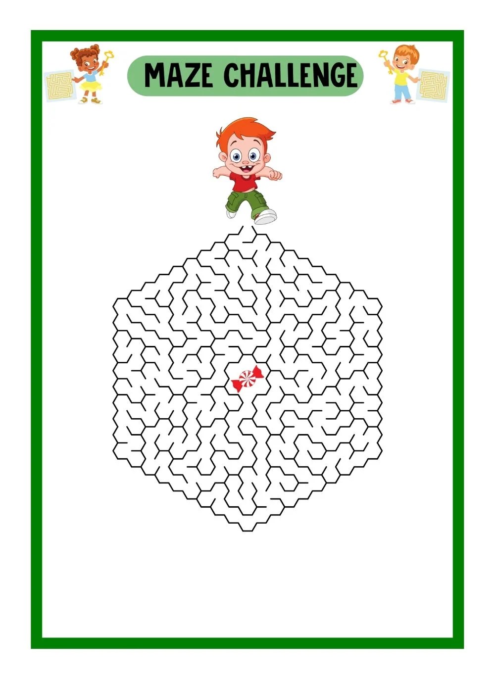 Free MAZE Puzzles for Download (Printable PDF)