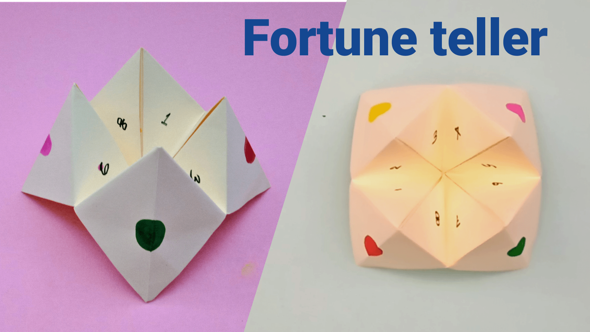 Fortune Teller Paper Craft
