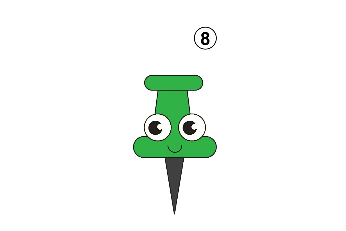 How to Draw a Pin in 8 Easy Steps (for Kids) VerbNow