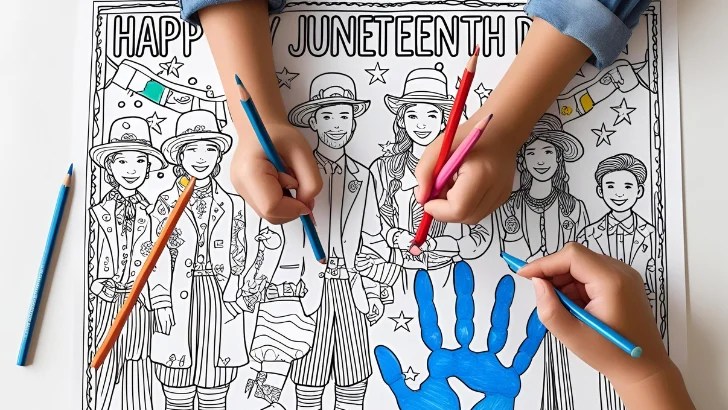 22 Juneteenth Freedom Day Coloring Pages (Printable PDF)