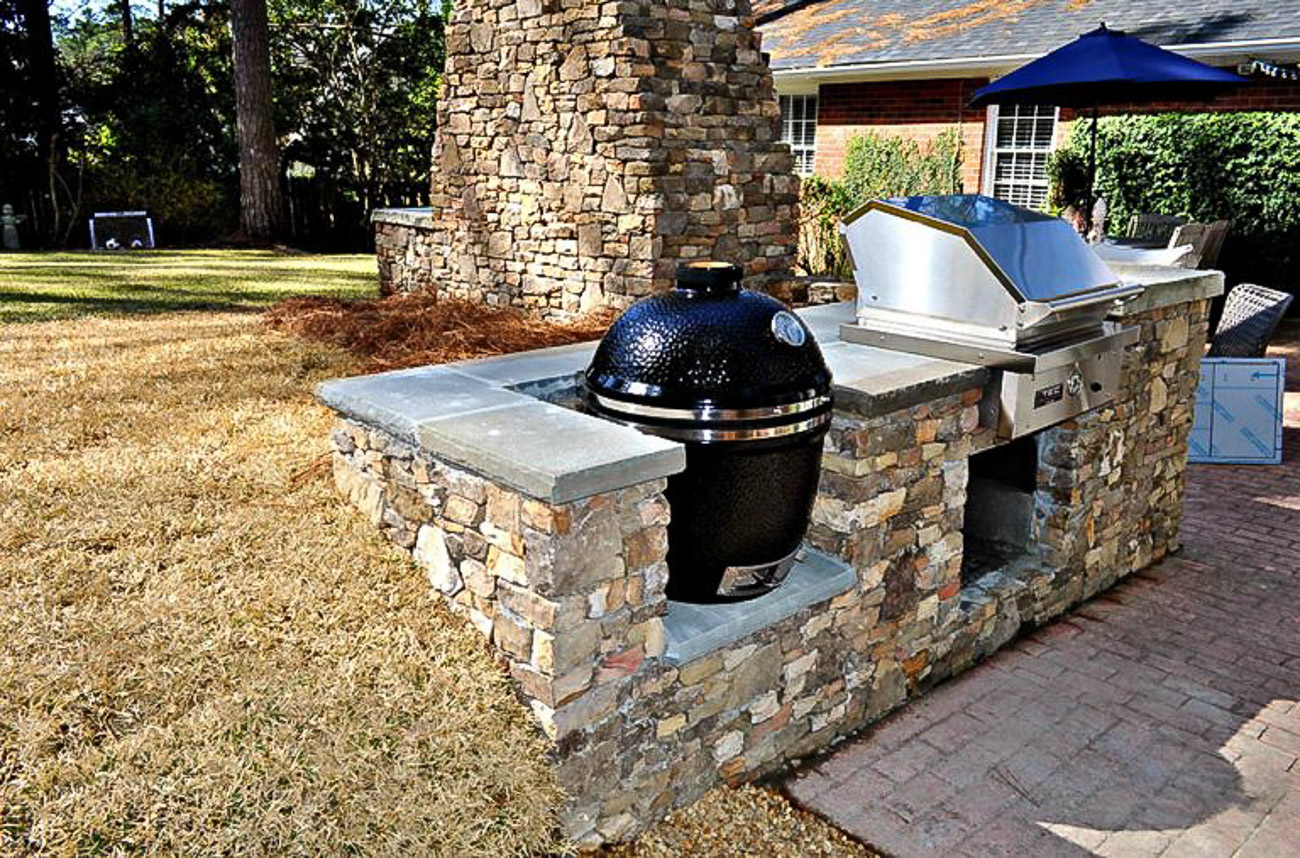 Outdoor Kitchens Designs Augusta, GA Verdant Landscape