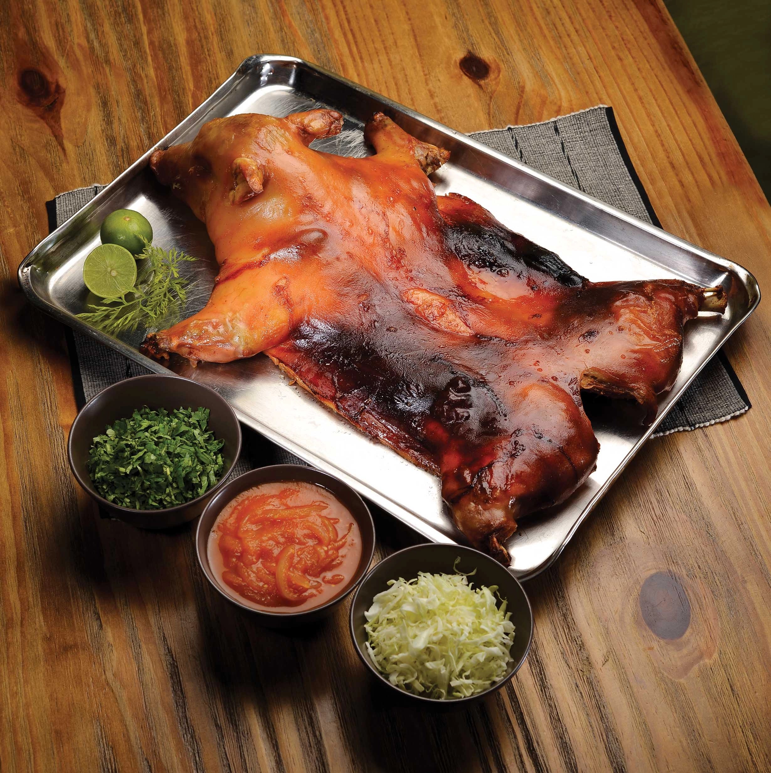 Whole Roasted Suckling Pig to Verde MAR