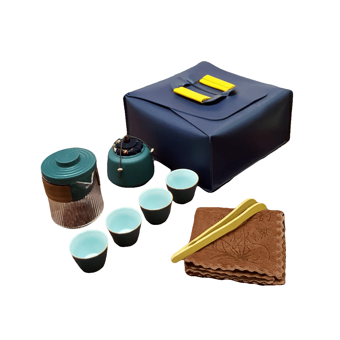 Modern Ceramic Tea Set VERDEE HOME