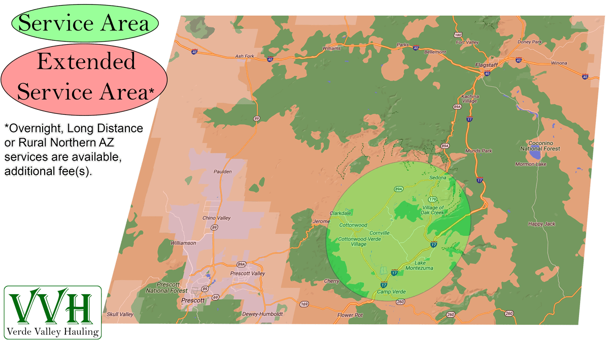 Verde Valley Hauling Junk Removal Sedona, Village of Oak Creek